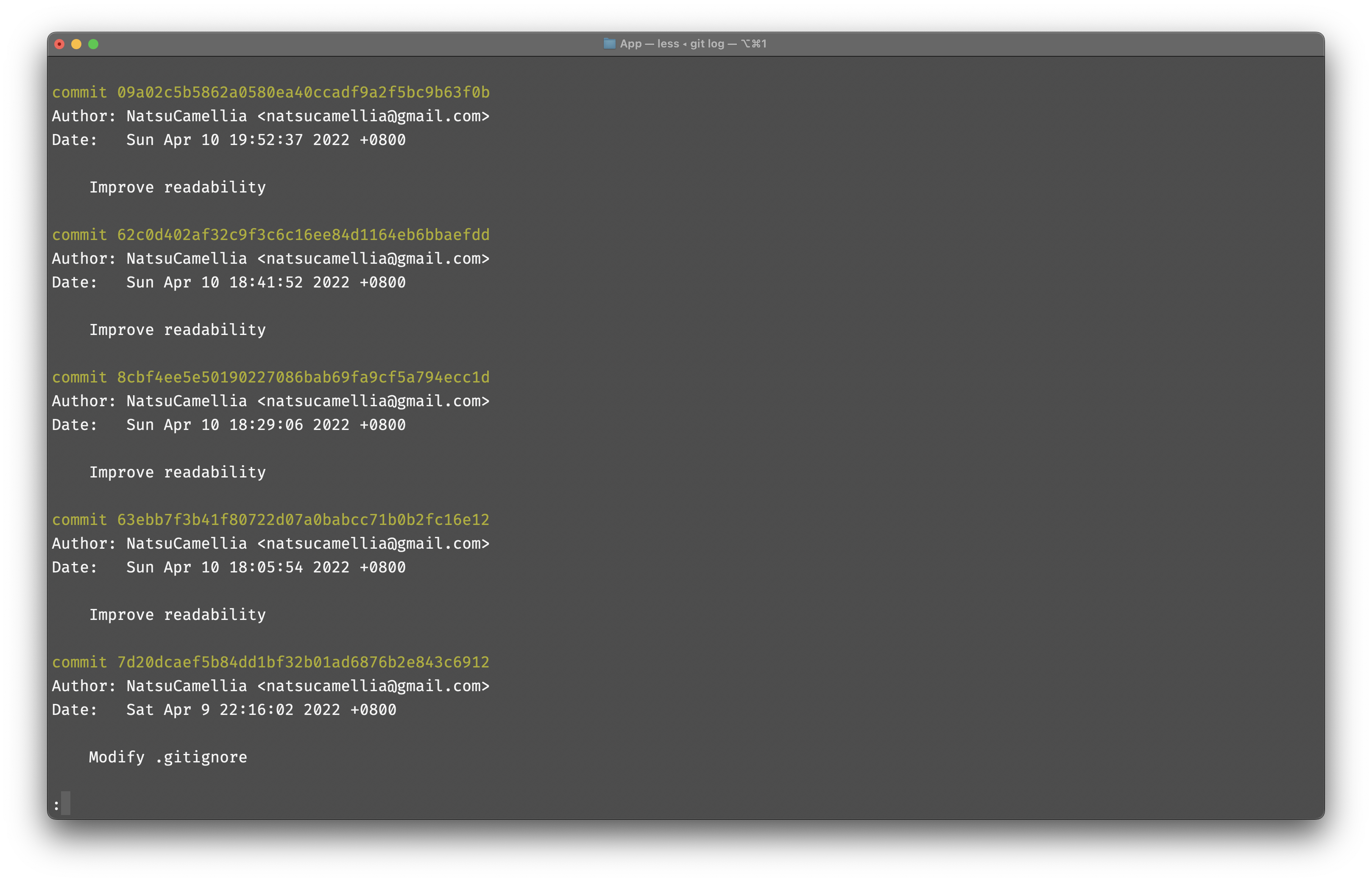 不明所以的 Commit Message 不明所以的 Commit Message